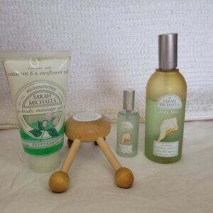 Sarah Michaels Seashore Dry Oil Spray Body Mist Massage Gel Body Massager 90s